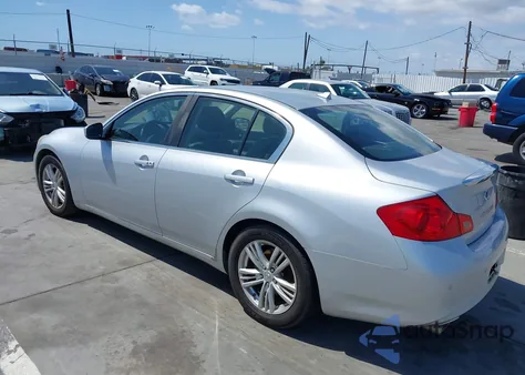 2013 Infiniti G37 Journey из США, поврежденный, VIN JN1CV6AP5DM305881